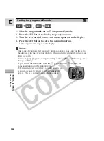 Preview for 58 page of Canon Elura 40 MC Instruction Manual