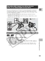 Preview for 109 page of Canon Elura 40 MC Instruction Manual