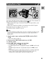 Предварительный просмотр 29 страницы Canon ELURA 50 Instruction Manual