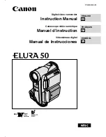 Canon ELURA 50 User Manual preview