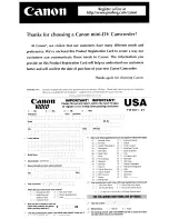 Preview for 335 page of Canon ELURA 50 User Manual