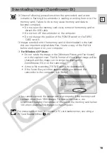 Preview for 19 page of Canon Elura 60 - Elura 60 MiniDV Camcorder Instruction Manual