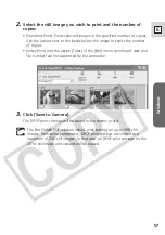 Preview for 57 page of Canon Elura 60 - Elura 60 MiniDV Camcorder Instruction Manual