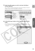 Preview for 65 page of Canon Elura 60 - Elura 60 MiniDV Camcorder Instruction Manual