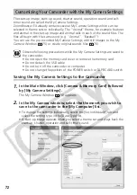 Preview for 72 page of Canon Elura 60 - Elura 60 MiniDV Camcorder Instruction Manual