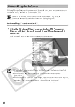 Preview for 82 page of Canon Elura 60 - Elura 60 MiniDV Camcorder Instruction Manual