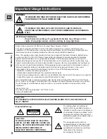 Preview for 2 page of Canon Elura Elura Instruction Manual