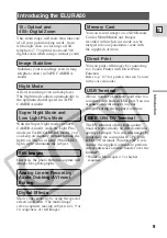 Preview for 9 page of Canon elura50 Instruction Manual