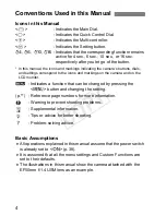 Предварительный просмотр 4 страницы Canon EOC-1DX Instruction Manual