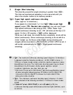 Предварительный просмотр 111 страницы Canon EOC-1DX Instruction Manual