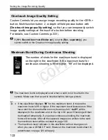 Предварительный просмотр 122 страницы Canon EOC-1DX Instruction Manual