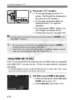 Предварительный просмотр 270 страницы Canon EOC-1DX Instruction Manual