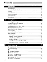 Предварительный просмотр 6 страницы Canon EOD 50D Instruction Manual