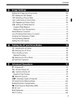 Предварительный просмотр 7 страницы Canon EOD 50D Instruction Manual