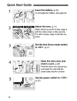 Предварительный просмотр 14 страницы Canon EOD 50D Instruction Manual