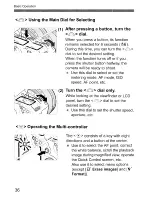 Предварительный просмотр 36 страницы Canon EOD 50D Instruction Manual