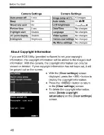 Предварительный просмотр 46 страницы Canon EOD 50D Instruction Manual