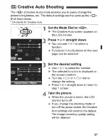 Предварительный просмотр 57 страницы Canon EOD 50D Instruction Manual