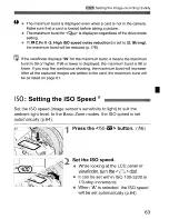 Предварительный просмотр 63 страницы Canon EOD 50D Instruction Manual