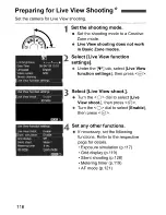 Предварительный просмотр 116 страницы Canon EOD 50D Instruction Manual