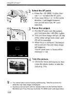 Предварительный просмотр 122 страницы Canon EOD 50D Instruction Manual