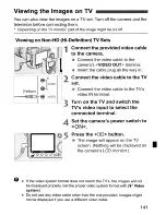 Предварительный просмотр 141 страницы Canon EOD 50D Instruction Manual