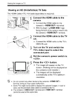 Предварительный просмотр 142 страницы Canon EOD 50D Instruction Manual