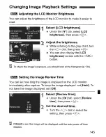 Предварительный просмотр 145 страницы Canon EOD 50D Instruction Manual