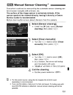 Предварительный просмотр 151 страницы Canon EOD 50D Instruction Manual