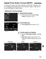 Предварительный просмотр 163 страницы Canon EOD 50D Instruction Manual