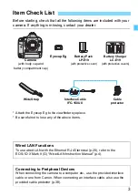 Preview for 3 page of Canon EOS-1 D X Mark II G Instruction Manual