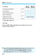 Preview for 420 page of Canon EOS-1 D X Mark II G Instruction Manual