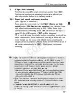 Preview for 111 page of Canon EOS-1 D X Owner'S Manual