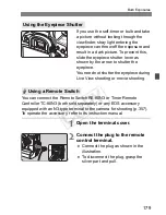 Preview for 179 page of Canon EOS-1 D X Owner'S Manual