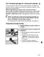 Preview for 313 page of Canon EOS-1 D X Owner'S Manual