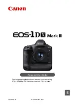 Canon EOS-1 DX Mark III Advanced User'S Manual предпросмотр