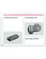 Предварительный просмотр 72 страницы Canon EOS 100 User Manual