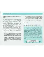 Preview for 4 page of Canon EOS 1000 F Instructions Manual