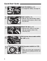 Предварительный просмотр 6 страницы Canon EOS 100D Basic Instruction Manual