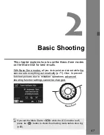 Предварительный просмотр 47 страницы Canon EOS 100D Basic Instruction Manual