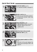 Preview for 6 page of Canon EOS 1200D Basic Instruction Manual