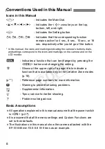 Preview for 8 page of Canon EOS 1200D Basic Instruction Manual