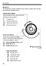 Preview for 18 page of Canon EOS 1200D Basic Instruction Manual