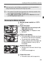 Preview for 25 page of Canon EOS 1200D Basic Instruction Manual