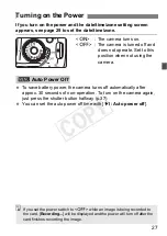 Preview for 27 page of Canon EOS 1200D Basic Instruction Manual