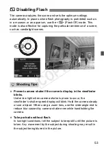 Preview for 53 page of Canon EOS 1200D Basic Instruction Manual