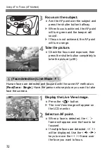 Preview for 72 page of Canon EOS 1200D Basic Instruction Manual