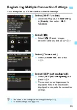 Предварительный просмотр 55 страницы Canon EOS 1300D (W) Wireless Function Instruction Manual
