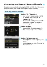 Предварительный просмотр 83 страницы Canon EOS 1300D (W) Wireless Function Instruction Manual