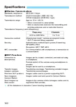 Предварительный просмотр 140 страницы Canon EOS 1300D (W) Wireless Function Instruction Manual